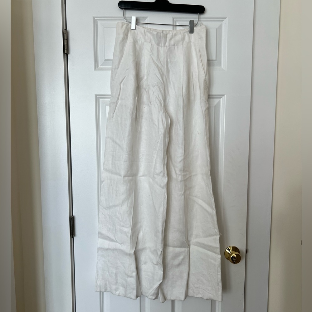 lafayette 148 linen pants